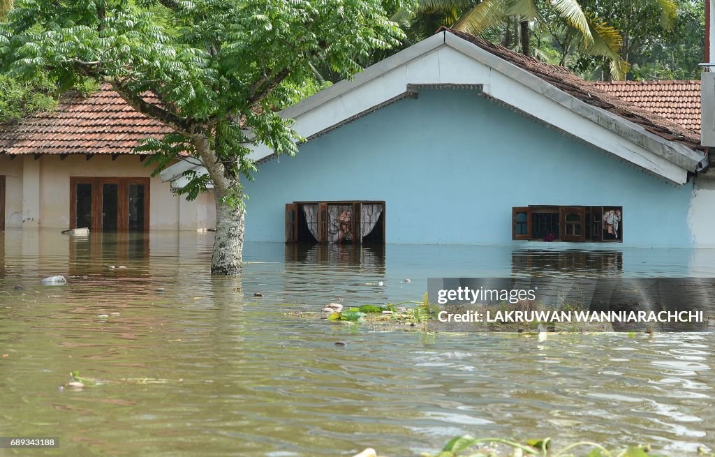 SRI-LANKA-WEATHER-FLOOD