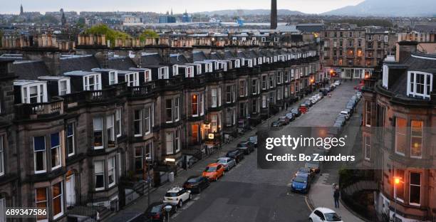 coates garden, edinburgh - bo zaunders stock pictures, royalty-free photos & images