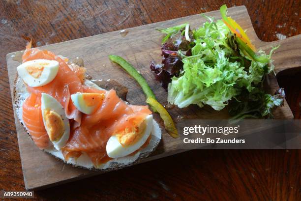 swedish appetizer at akva - bo zaunders stock pictures, royalty-free photos & images