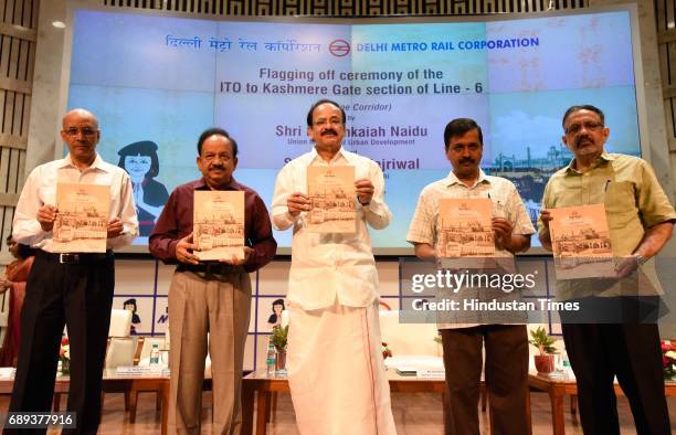 Union Minister of Urban Development M. Venkaiah Naidu, and Chief Minister of Delhi Arvind Kejriwal, Ministry of Science & Technology, Ministry of...