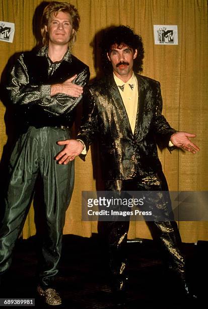 Hall & Oates circa 1985 in New York City.