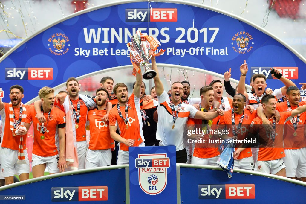 Blackpool v Exeter City - Sky Bet League Two Playoff Final