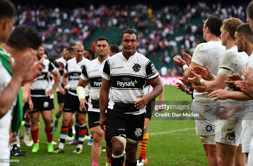 England v Barbarians - Old Mutual Wealth Cup