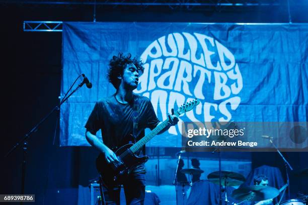 James Brown of Pulled Apart By Horses performs at First Direct Arena Leeds on May 20, 2017 in Leeds, England.