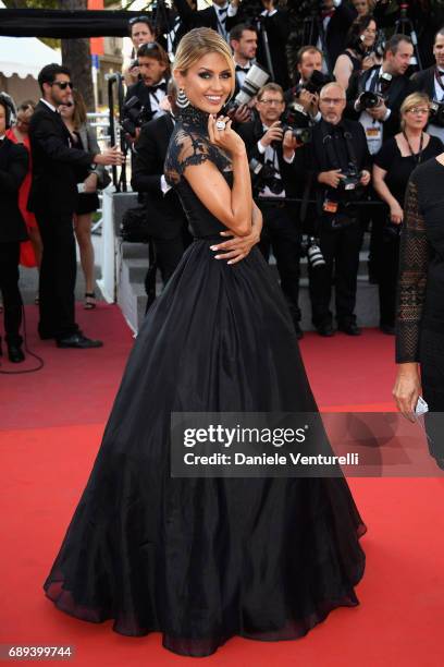 Victoria Bonya attends the Closing Ceremony during the 70th annual Cannes Film Festival at Palais des Festivals on May 28, 2017 in Cannes, France.