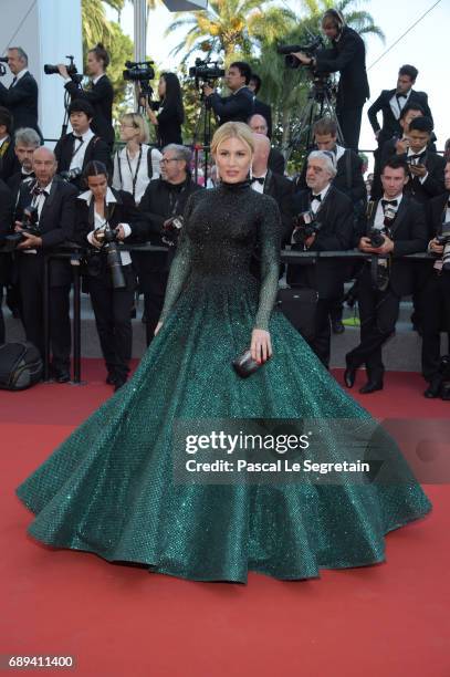 Hofit Golan attends the Closing Ceremony during the 70th annual Cannes Film Festival at Palais des Festivals on May 28, 2017 in Cannes, France.