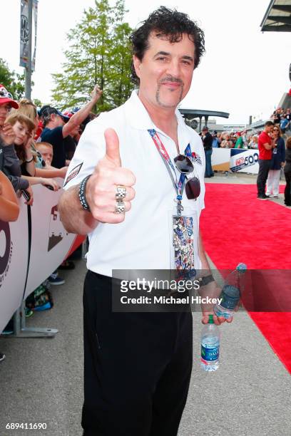 Founder and CEO of Big Machine Records Scott Borchetta is seen at Indianapolis Motor Speedway on May 28, 2017 in Indianapolis, Indiana.