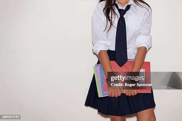 teenage rebel schoolgirl - schoolgirl photos et images de collection