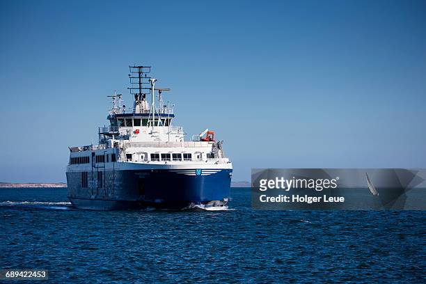 ferry prinsesse isabella from jutland to sams - ferry stock pictures, royalty-free photos & images