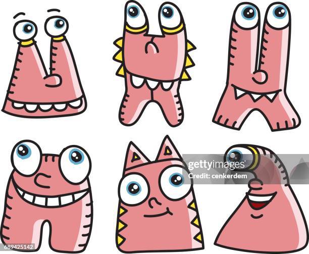 illustrations, cliparts, dessins animés et icônes de équipage de monstres - alien head icon