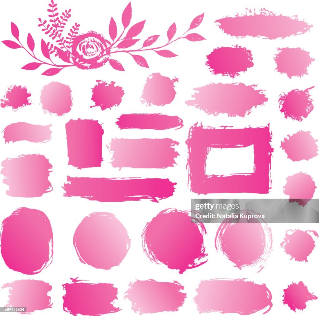 Mano Dibujada Resumen Maquillaje Cosméticas Manchas Trazos De Pincel De Pintura Vector Set Colección De Rosa Acrílico Degradado Mancha Pintura Aislada Sobre Fondo Blanco Ilustración de stock - Getty Images Mano Dibujada Resumen Maquillaje Cosméticas Manchas Trazos De Pincel De Pintura Vector Set Colección De Rosa Acrílico Degradado Mancha Pintura Aislada Sobre Fondo Blanco Ilustración de stock - Getty Images