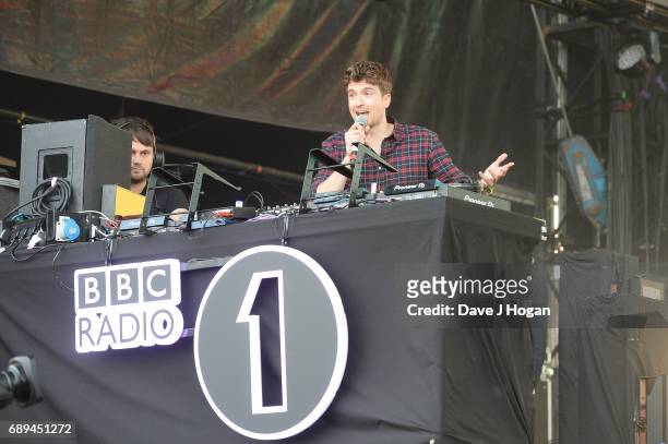Greg James attends Day 2 of BBC Radio 1's Big Weekend 2017 at Burton Constable Hall on May 28, 2017 in Hull, United Kingdom.