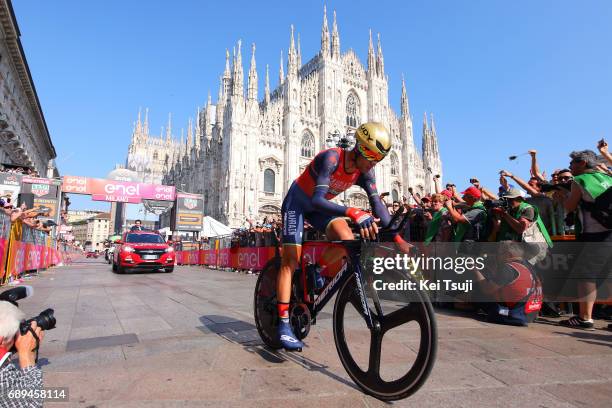 100th Tour of Italy 2017 / Stage 21 Arrival / Vincenzo NIBALI / Monza-Autrodromo Nazionale - Milano-Duomo / Individual Time Trial / ITT / Giro /