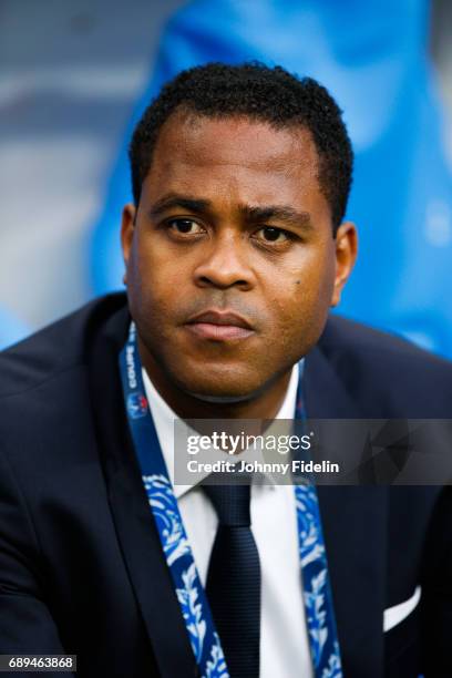 Patrick Kluivert director of sport of Paris Saint Germain before the National Cup Final match between Angers SCO and Paris Saint Germain PSG at Stade...