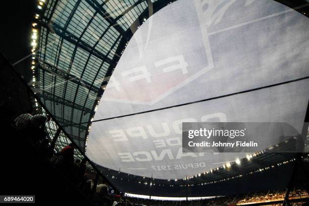 Illustration General View of Stade de France during the National Cup Final match between Angers SCO and Paris Saint Germain PSG at Stade de France on...