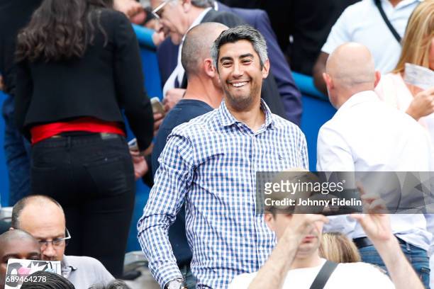 Smail Bouabdellah, french journalist before the National Cup Final match between Angers SCO and Paris Saint Germain PSG at Stade de France on May 27,...