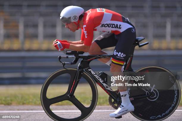 100th Tour of Italy 2017 / Stage 21 Maxime MONFORT / Monza-Autrodromo Nazionale - Milano-Duomo / Individual Time Trial / ITT / Giro /