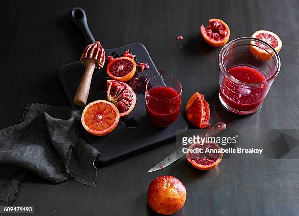 Fresh Blood Orange Juice