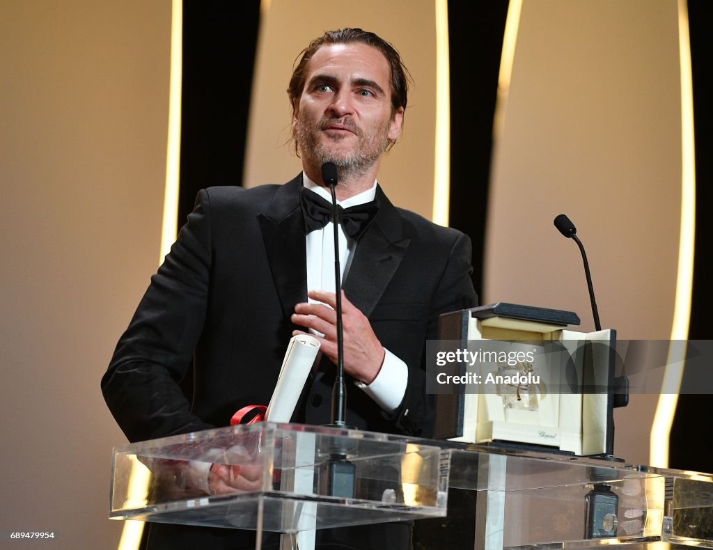 70th Cannes Film Festival - Award Winners photocall