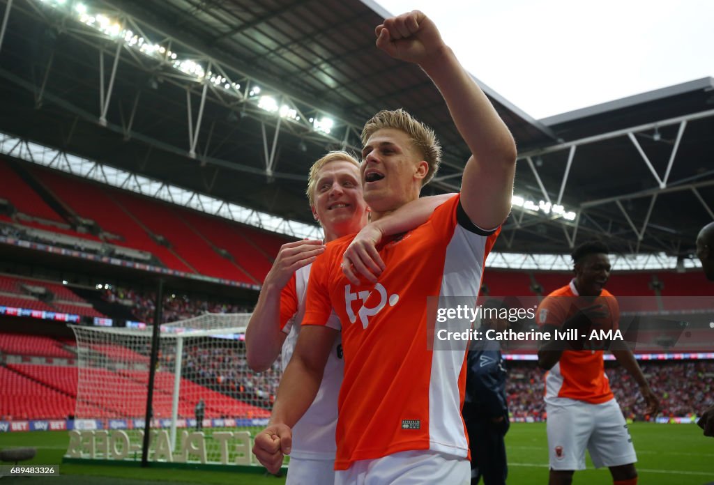 Blackpool v Exeter City - Sky Bet League Two Playoff Final