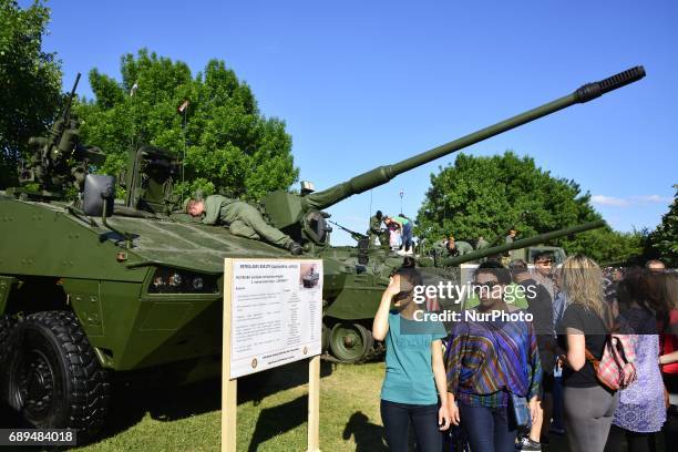 Celebration of 26th anniversary of the Croatian Armed Forces at Recreational Sports Center Jarun in Zagreb, Croatia on 28 May 2017.