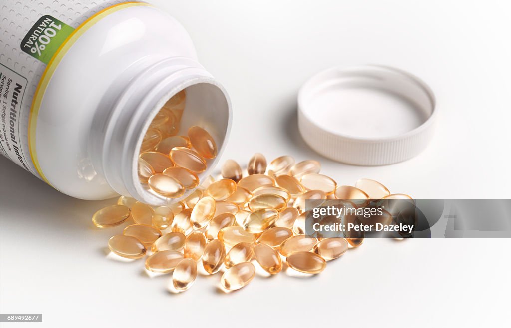 Vitamin D capsules tablets