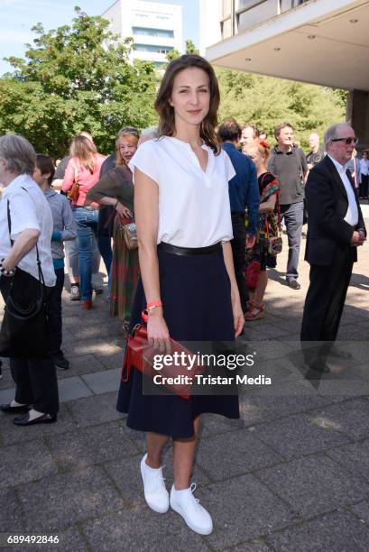 Natalia Belitski attends the premiere 'In Zeiten des abnehmenden Lichts' on May 28, 2017 in Berlin, Germany.