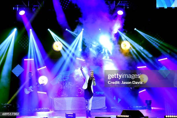 Colton Dixon performs onstage at the 5th Annual KLOVE Fan Awards at The Grand Ole Opry on May 28, 2017 in Nashville, Tennessee.