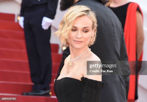 Diane Kruger attends the Closing Ceremony during the 70th annual Cannes Film Festival at Palais des Festivals on May 28, 2017 in Cannes, France.