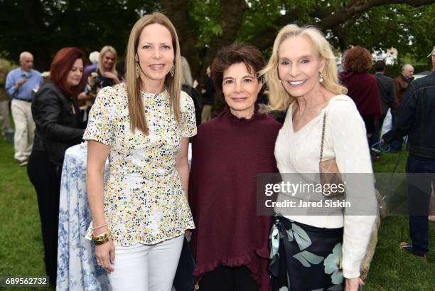 Bridget Fitzgerald, Berry Capolino and Barbara McEntee attend the Jean Shafiroff and Jonathan McCann Host Southampton Animal Shelter at The...