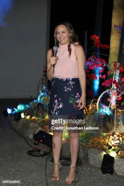 Alicia Silverstone attends the Cinespia Presents "Clueless" At The Hollywood Forever Cemetery at Hollywood Forever on May 28, 2017 in Hollywood,...
