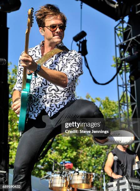 Jean-Phillip Grobler of St. Lucia performs on Day 3 of BottleRock Napa Valley 2017 on May 28, 2017 in Napa, California.