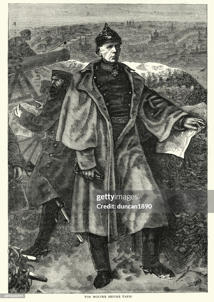 Helmuth von Moltke the Elder, before Paris