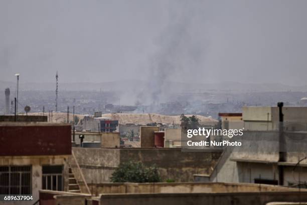 Fighting in Mosul intensifies as Islamic State is pushed further and further back. Fighting can be seen around the Great Mosque of al-Nuri from where...