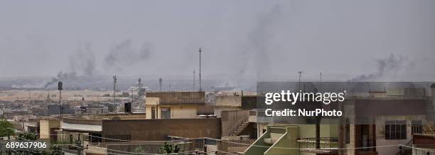 Fighting in Mosul intensifies as Islamic State is pushed further and further back. Fighting can be seen around the Great Mosque of al-Nuri from where...