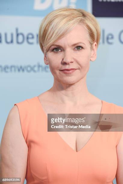 Andrea Kathrin Loewig during the ARD Themenwoche 2017 'Woran glaubst Du?' at Soho House on May 29, 2017 in Berlin, Germany.