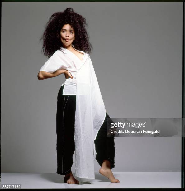 Actress Lisa Bonet poses for a portrait in 1986 in New York City, New York.