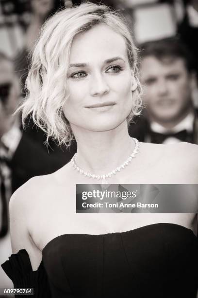 Diane Kruger attends the Closing Ceremony during the 70th annual Cannes Film Festival at Palais des Festivals on May 28, 2017 in Cannes, France.