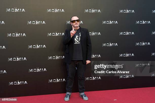 Carlos Areces attends 'The Mummy' premiere at the Callao cinema on May 29, 2017 in Madrid, Spain.