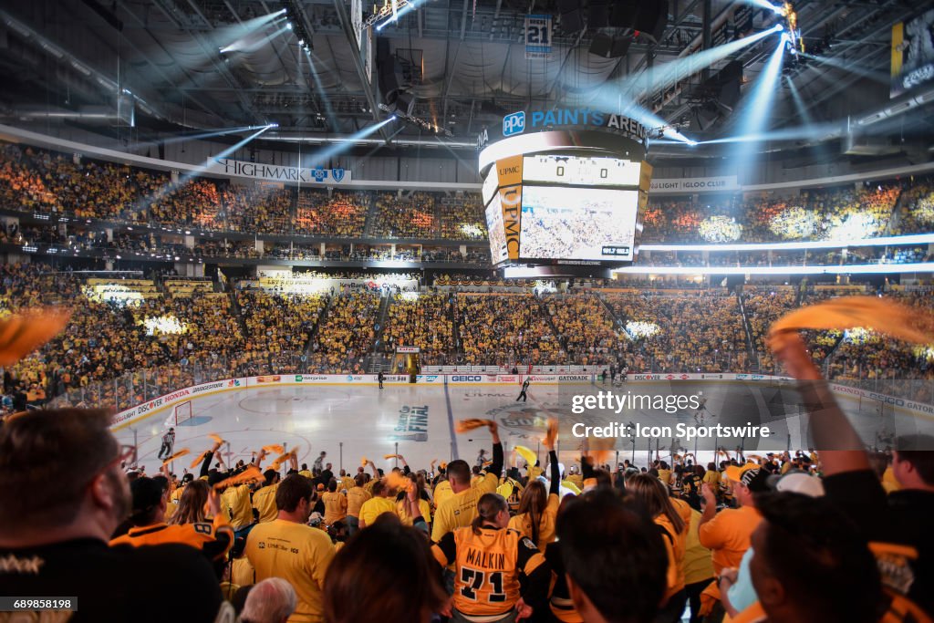 NHL: MAY 29 Stanley Cup Finals Game 1  Predators at Penguins