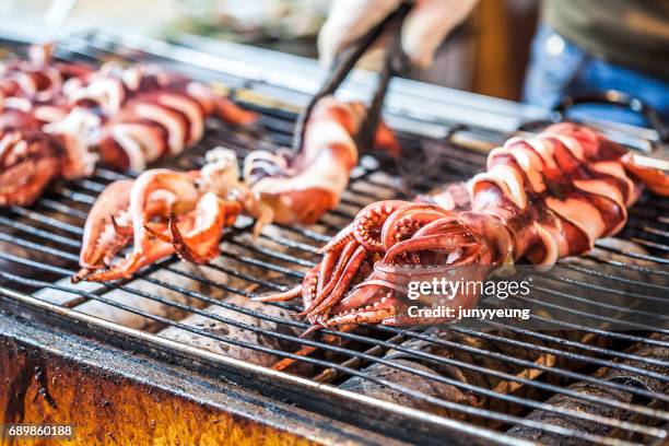 698 Squid Grill Stock Photos, High-Res Pictures, and Images - Getty Images