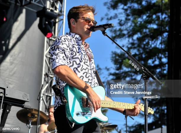 Jean-Phillip Grobler of St. Lucia performs on Day 3 of BottleRock Napa Valley 2017 on May 28, 2017 in Napa, California.