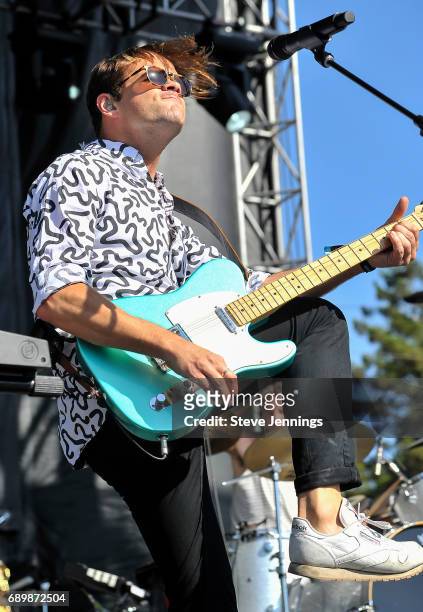 Jean-Phillip Grobler of St. Lucia performs on Day 3 of BottleRock Napa Valley 2017 on May 28, 2017 in Napa, California.