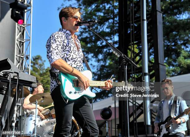 Jean-Phillip Grobler of St. Lucia performs on Day 3 of BottleRock Napa Valley 2017 on May 28, 2017 in Napa, California.