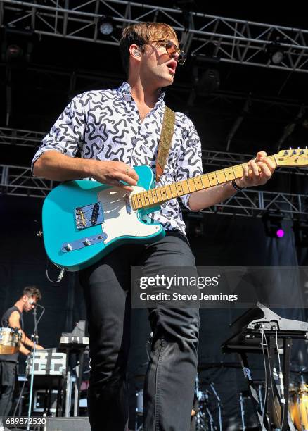 Jean-Phillip Grobler of St. Lucia performs on Day 3 of BottleRock Napa Valley 2017 on May 28, 2017 in Napa, California.