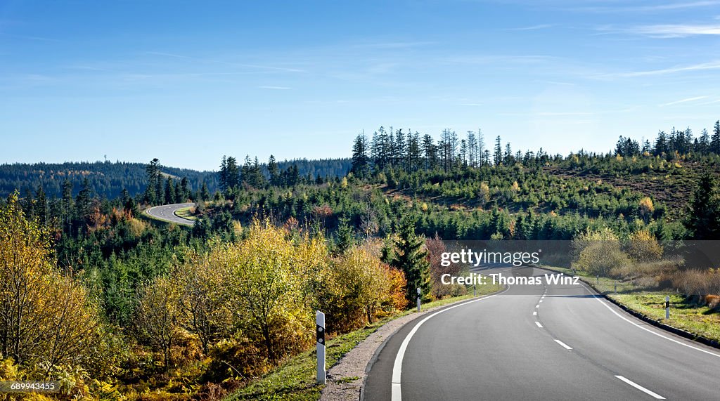 Curving Road ( B500)