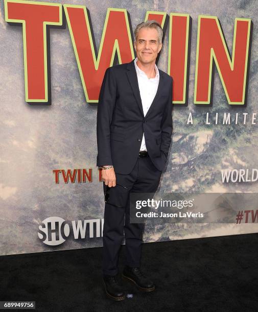 Actor Dana Ashbrook attends the premiere of "Twin Peaks" at Ace Hotel on May 19, 2017 in Los Angeles, California.