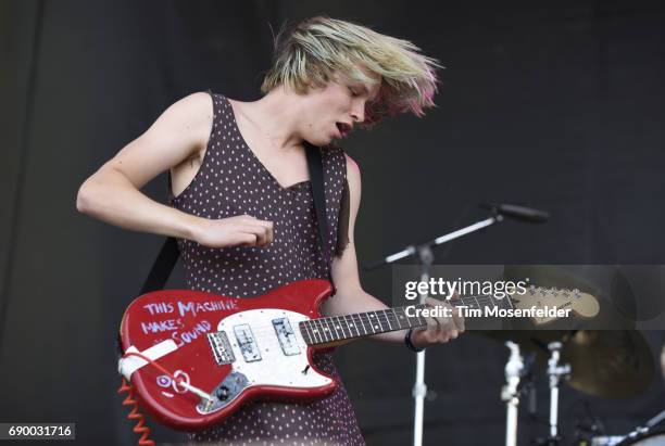 Cole Becker of SWMRS performs during BottleRock Napa Valley on May 28, 2017 in Napa, California.