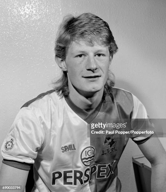 Blackburn Rovers defender Colin Hendry, circa 1987.
