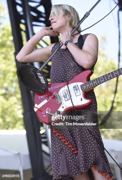 Cole Becker of SWMRS performs during BottleRock Napa Valley on May 28, 2017 in Napa, California.